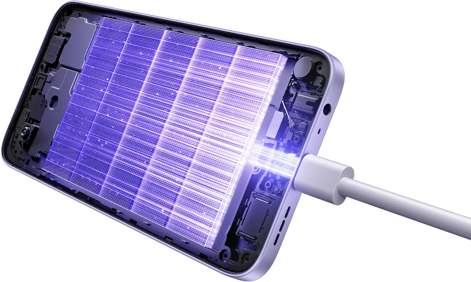 TECNO Spark 50 baterai 7000mAh dengan pengisian daya cepat 18W