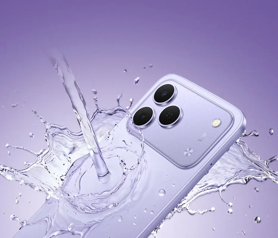 TECNO Spark 50 tahan debu dan air IP64